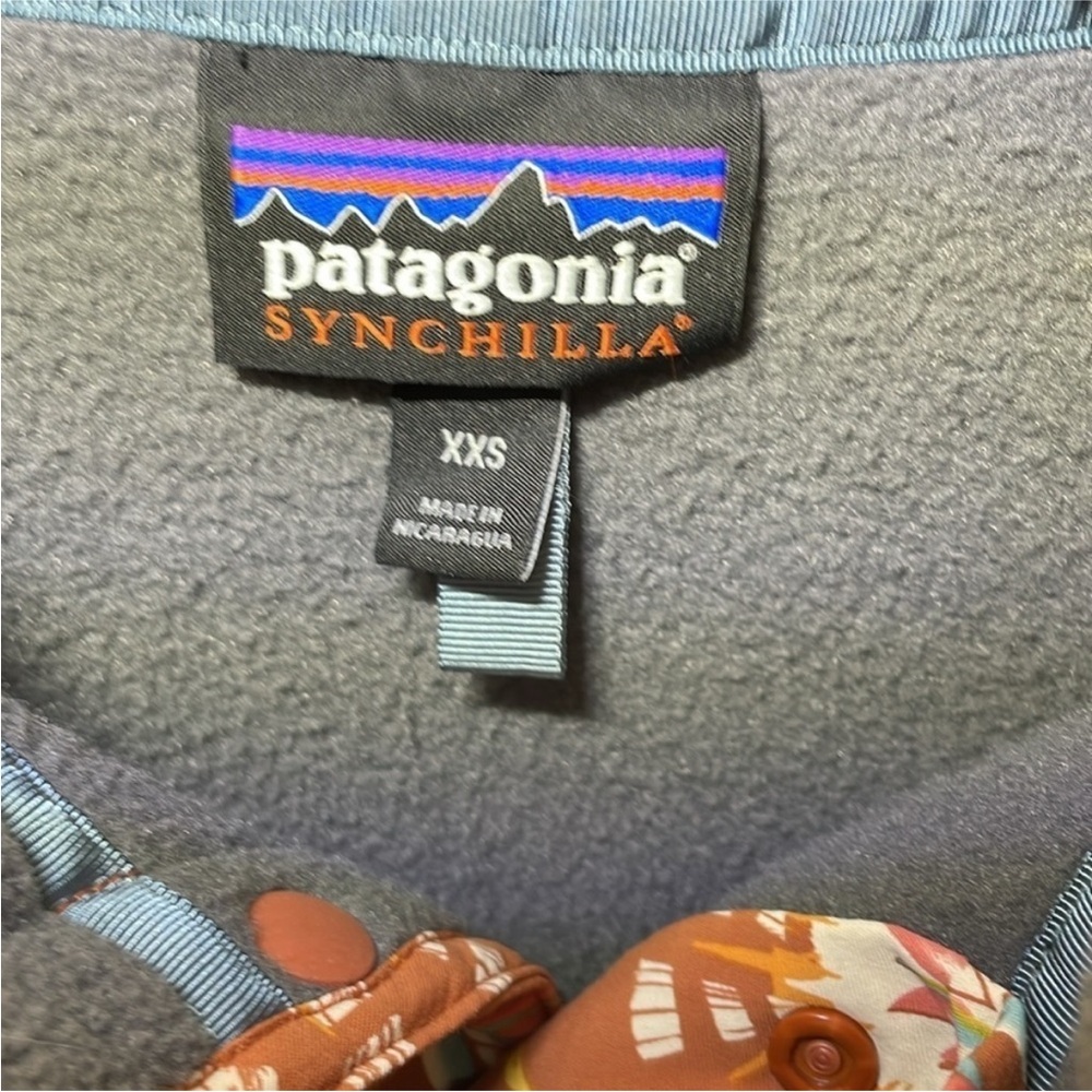 Patagonia Synchilla Pullover With Patterned Accen… - image 5